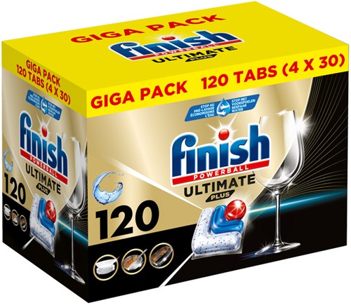 Vaatwastabletten Finish Ultimate plus 120 stuks 120 Stuk-2