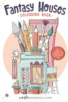 Kleurboek MUS Fantasy Houses 1 Stuk