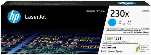 Tonercartridge HP W2301X 230X blauw 1 Stuk