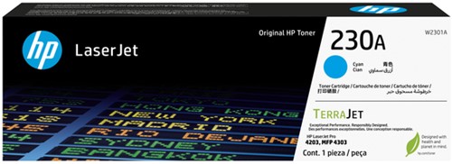 Tonercartridge HP W2301A 230A blauw 1 Stuk