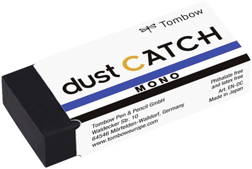 Gum Tombow Mono dust Catch 19 gram zwart 1 Stuk-2
