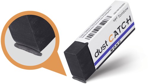 Gum Tombow Mono dust Catch 19 gram zwart 1 Stuk-2