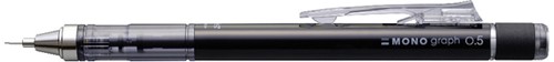 Vulpotlood Tombow MONO graph HB 0.5mm zwart 1 Stuk-2