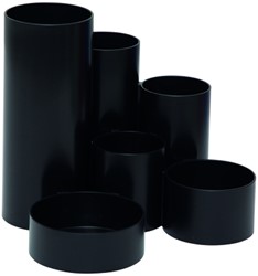 Pennenkoker MAUL tubo 6-vaks 150x125mm zwart 1 Stuk