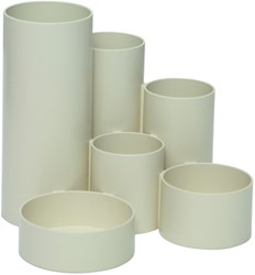 Pennenkoker MAUL tubo 6-vaks 150x125mm wit 1 Stuk