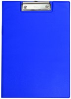 Klembordmap MAUL A4 staand PVC met penlus blauw 1 Stuk
