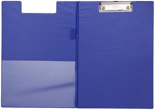 Klembordmap MAUL A4 staand PVC met penlus blauw 1 Stuk-2