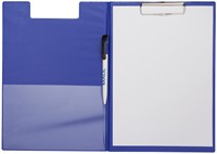 Klembordmap MAUL A4 staand PVC met penlus blauw 1 Stuk-3