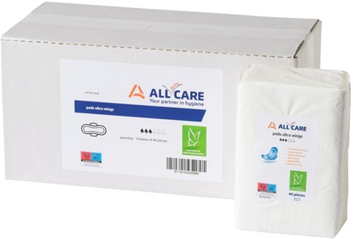 Maandverband MediQo-line Ultra Wings (6 x 40 stuks)