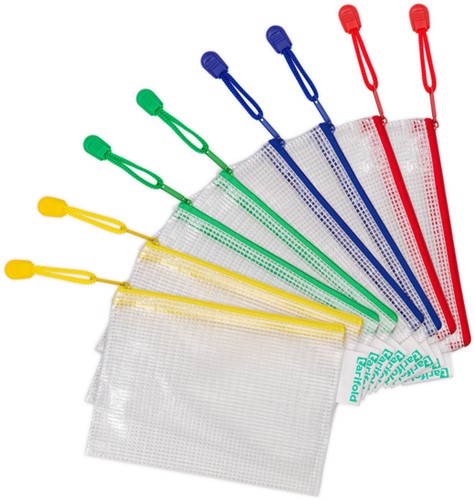 Opbergtas Djois met rits A6 assorti 1 Stuk