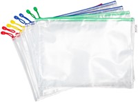 Opbergtas Djois met rits A3 assorti 1 Stuk