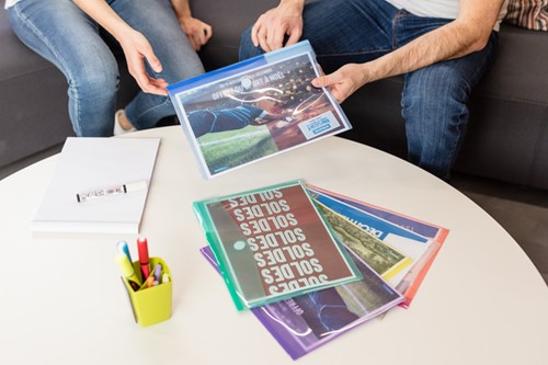 Enveloptas Djois CC A4 horizontaal assorti 1 Stuk-3