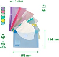 Enveloptas Djois CC A6 horizontaal assorti 1 Stuk-3
