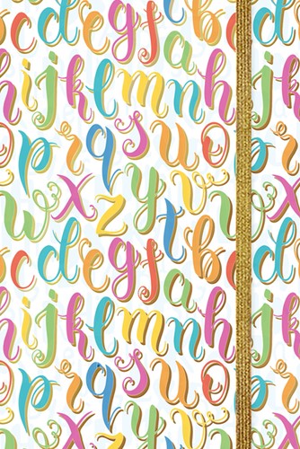 Notitieboekje letters TC 150-110mm Multi Papier 1 Stuk