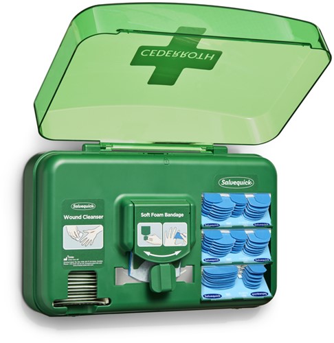 Wond dispenser Cederroth Salvequick blauw 1 Stuk-2