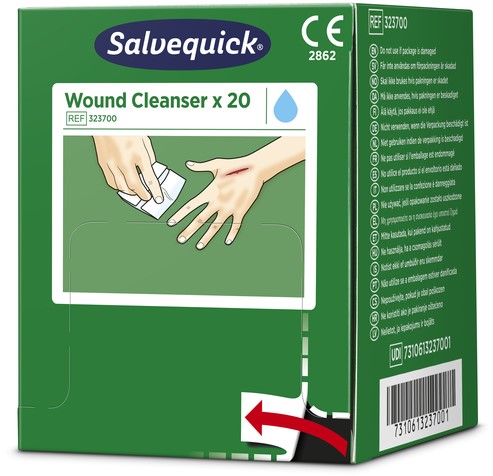 Wondreinigingsdoekjes Salvequick 20 stuks