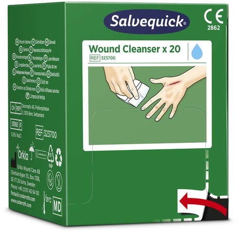 Wondreinigingsdoekjes Salvequick 20st 1 Stuk-3