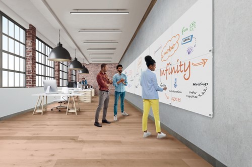Whiteboard Nobo Infinity randloos 90x120cm-5