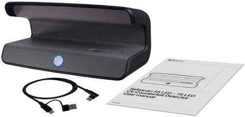 Valsgeld detector Safescan 55 UV LED zwart 1 Stuk-2