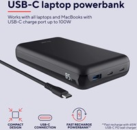 Powerbank Trust Laro laptop 100W 1 Stuk-1