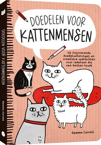 Kleurboek MUS Doedelen voor kattenmensen 1 Stuk