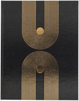 Gastenboek Exacompta Graphik 270x220 blanco zwart 1 Stuk