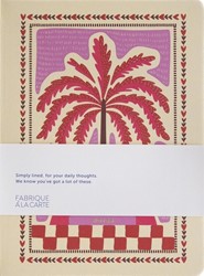 Notitieboek A- Journal Fabrique Palmtree Pink 1 Stuk