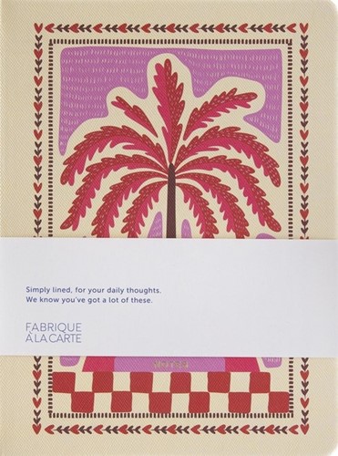 Notitieboek A- Journal Fabrique Palmtree Pink 1 Stuk