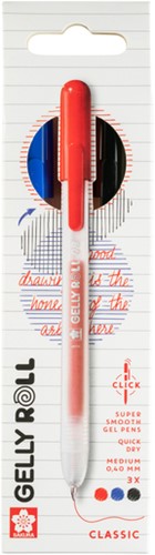 Gelschrijver Sakura Gelly Roll Classic 3 kleuren 3 Stuk-2