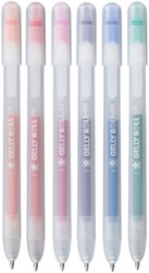 Gelschrijver Sakura Gelly Roll Stardust 6 kleuren 6 Stuk