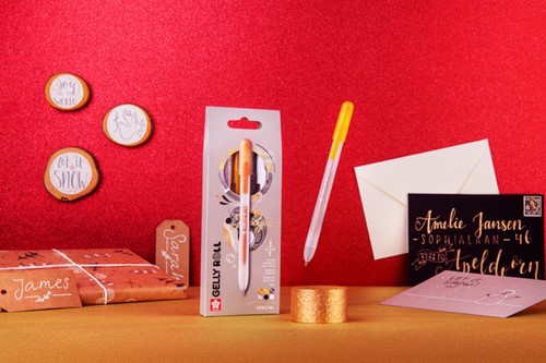 Gelschrijver Sakura Gelly Roll Special 3st zilver 3 Stuk-2