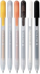 Gelschrijver Sakura Gelly Roll Special 6 kleuren 6 Stuk