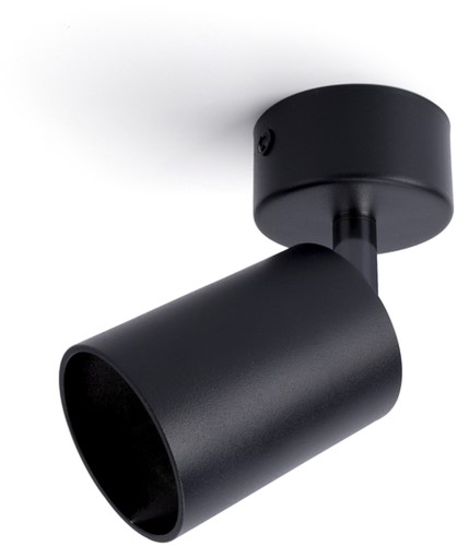 Plafondspot Integral Siena 1 spot IP20 GU10 zwart 1 Stuk