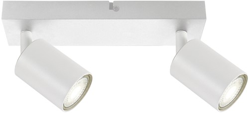 Plafondspot Integral Siena 2 spot IP20 GU10 wit