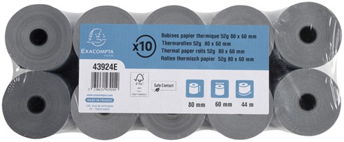 Telrol Exacompta 80mmx44mx12mm SafeContact therm 1 Stuk-3