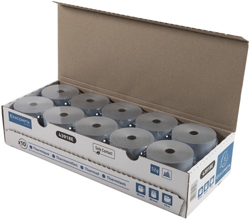 Telrol Exacompta 80mmx76mx12mm SafeContact therm 1 Stuk-1