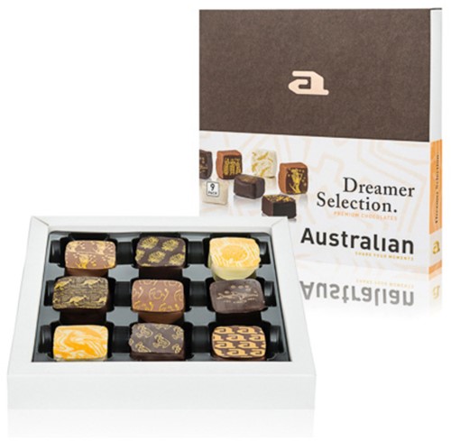 Chocolade bonbons Australian Dreamer Select 9pack 9 Stuk