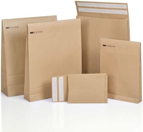 EC envelop IEZZY 350x450x120+100 br 200st 200 Stuk-2