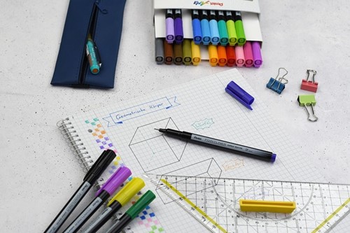 Fineliner Pentel Pointliner S40-A fijn zwart 1 Stuk-3