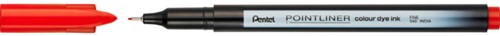 Fineliner Pentel Pointliner S40-B fijn rood
