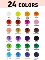 Gouache HIMI 24 kleuren 30gr box roze 1 Stuk-5