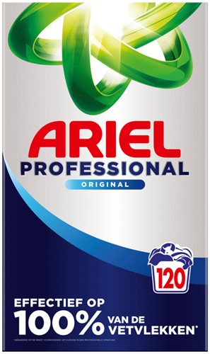 Wasmiddel Ariel prof regular poeder 120 scoops 6600 Gram