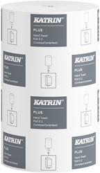 Poetspapier Katrin Plus klein 2laags 240 vel wit 12 Rol