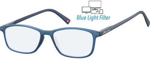Bril Montana +0.00dpt blue Light filter blauw 1 Stuk
