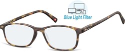 Leesbril Montana +1.50dpt blue light filter bruin 1 Stuk