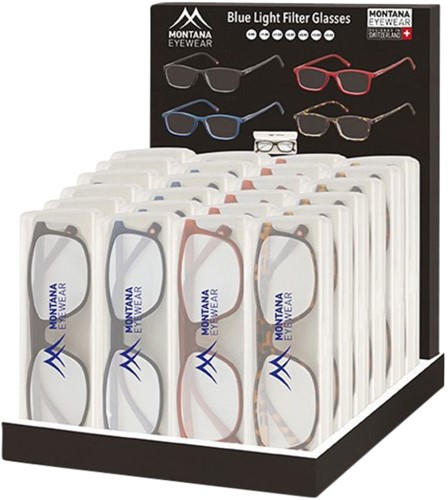 Leesbril Montana blue light filter assorti 1 Stuk