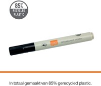 Whiteboardmarker Nobo rond zwart 3mm 4 pak-4