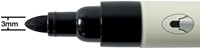 Whiteboardmarker Nobo ronde punt 3mm zwart-6