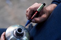 Paintmarker edding 50 Eco waterbasis 2-3mm groen 1 Stuk-2