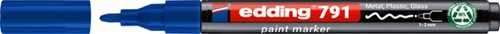 Paintmarker edding 791 alcoholbasis 1-2mm blauw 1 Stuk